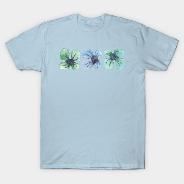 Intaglio flowers T-Shirt by VrijFormaat